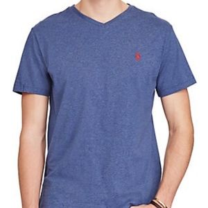 POLO Ralph Lauren cotton v neck t-shirt size SMALL